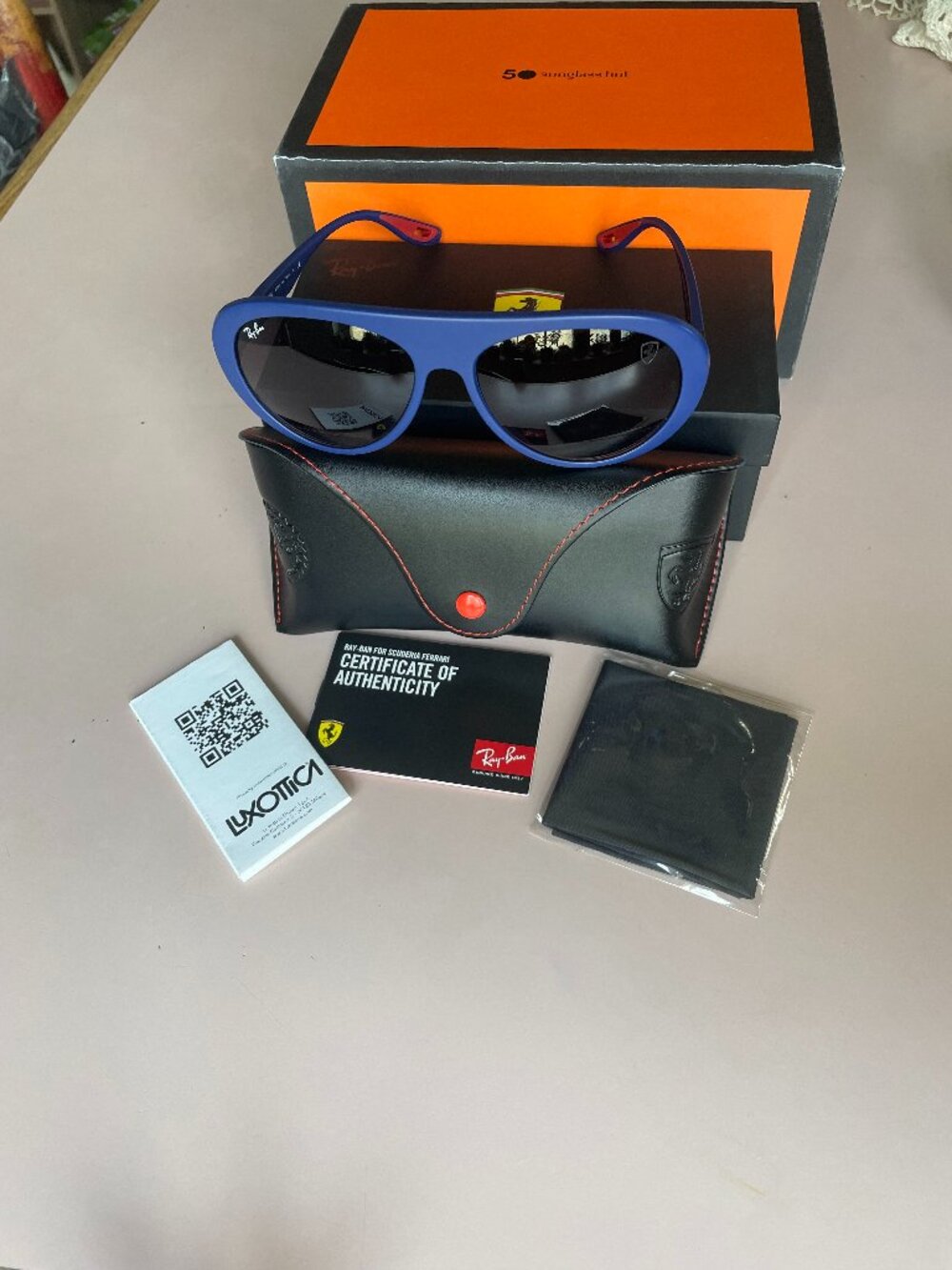 Ray-Ban RB 4310M Scuderia Ferrari Sunglasses